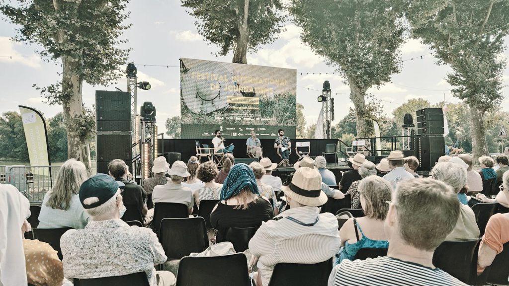 Festival du journalisme à Couthure sur Garonne - © Photographie Emmanuel Naffrechoux