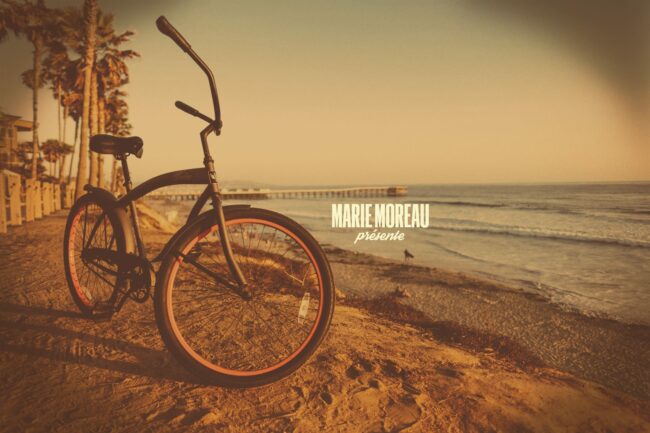 Couverture du Livret Les Mobilités Douces "Ça Roule!" pour l'Happening Marie Moreau - ©Design Stéphane Bérard & Nicolas Renaud, ©Photographie Claude Piche