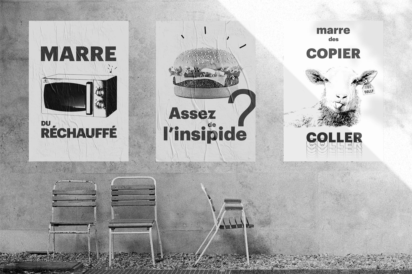Burger insipide réchauffé au micro-ondes : le copier-coller façon mouton Dolly
